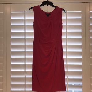 Lauren salmon pink stretchy dress